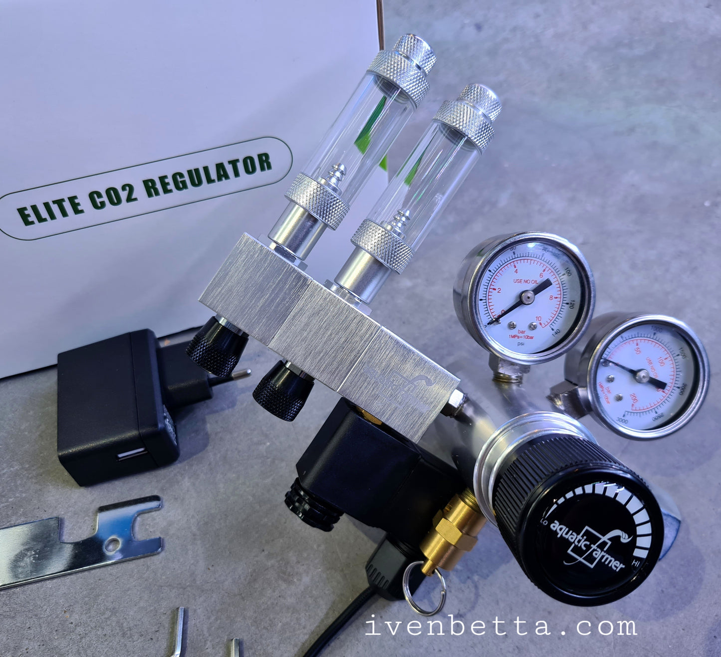 Aquatic Farmer ELITE CO2 REGULATOR - Manifold Block by ivenbetta