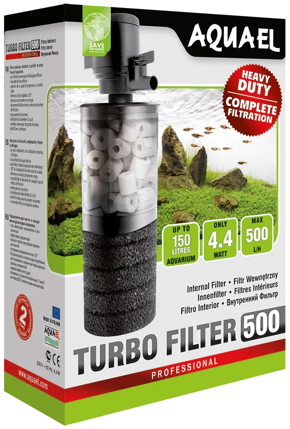 Aquael Turbo Filter 500 (500L/H) by Iven Betta