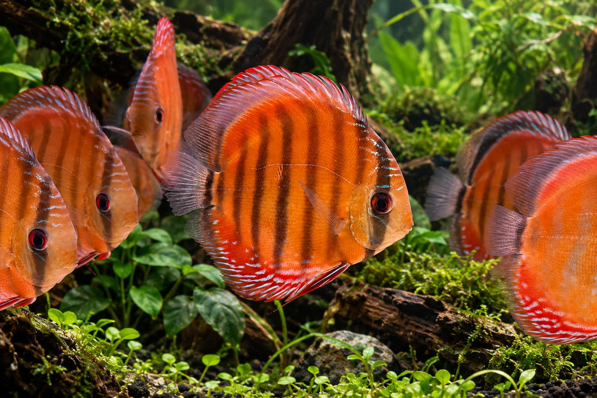Symphysodon Discus 'Cuipeau' by ivenbetta
