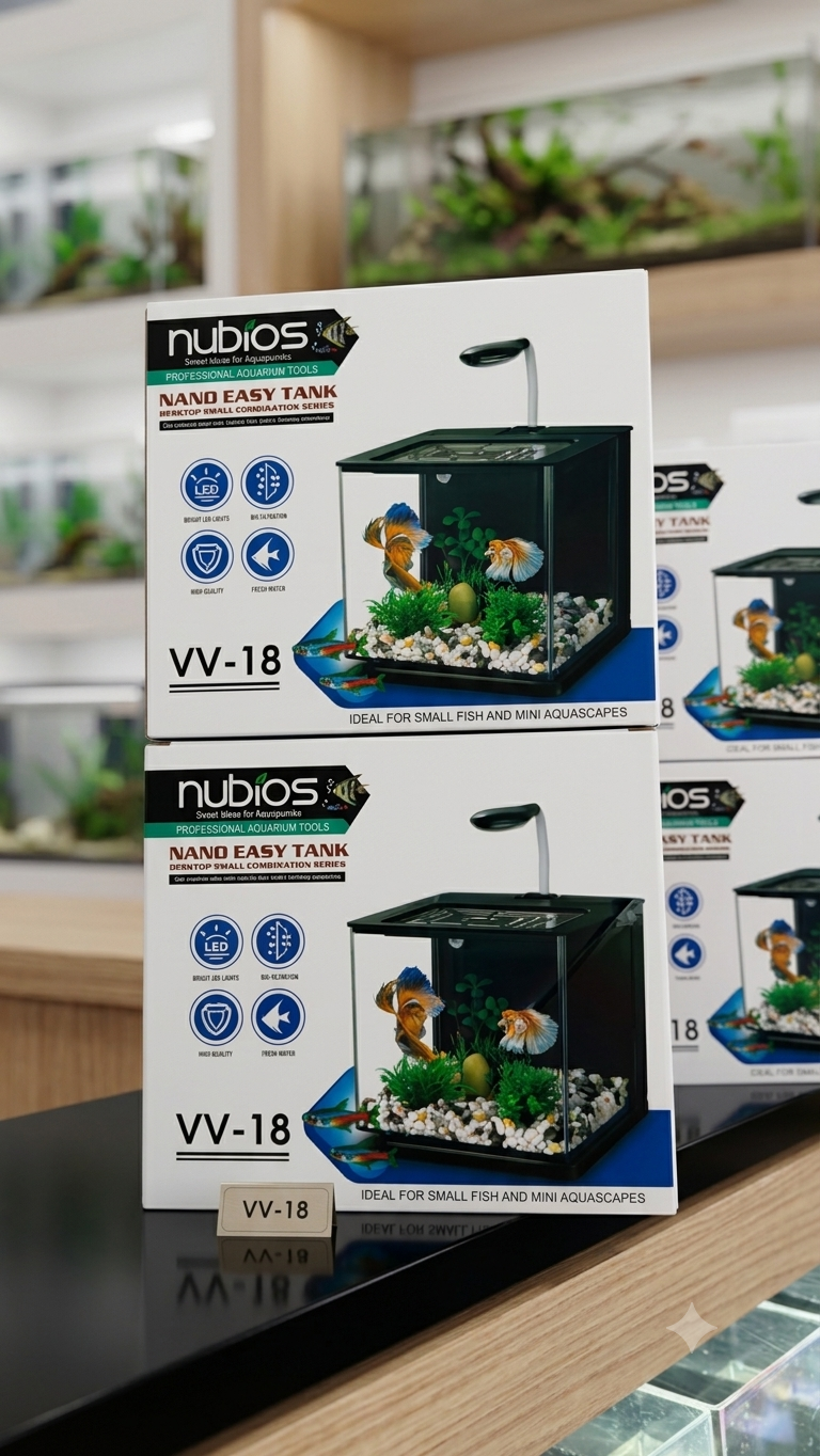 NUBIOS Colouful Tank Set Back Filter VV-18 (Black/White) by ivenbetta