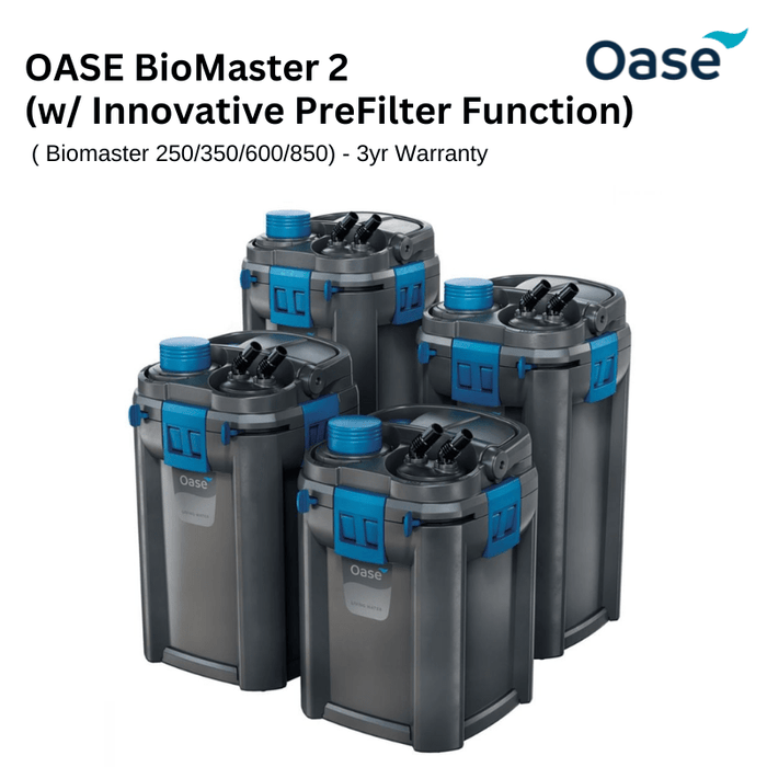 Oase Biomaster 2 (w/ Innovative PreFilter Function)- (250/350/600/850) by Iven Betta