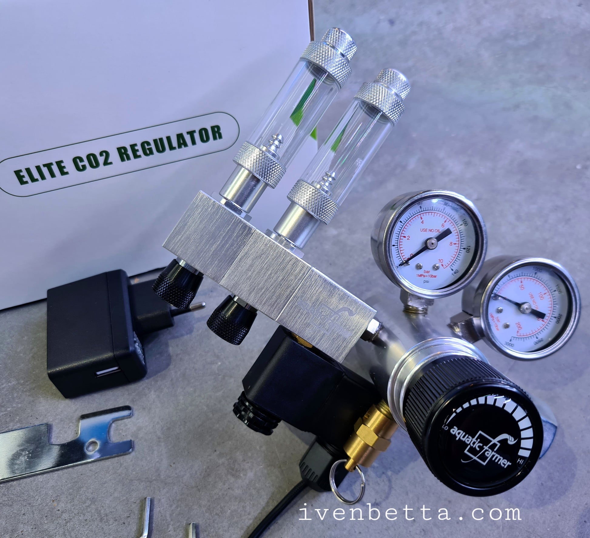 Aquatic Farmer ELITE CO2 REGULATOR - Manifold Block by ivenbetta