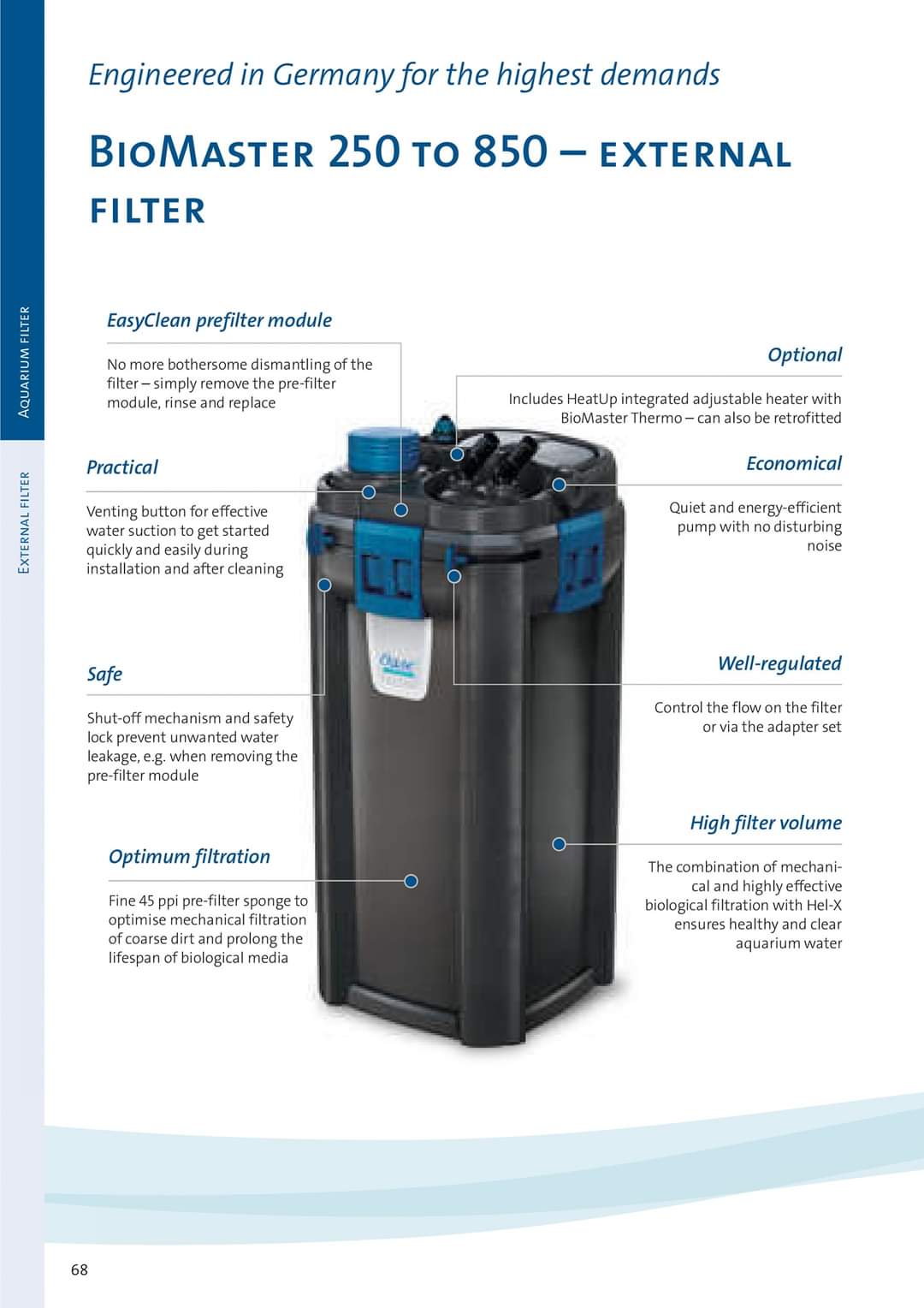Oase Biomaster 2 (w/ Innovative PreFilter Function)- (250/350/600/850) by Iven Betta