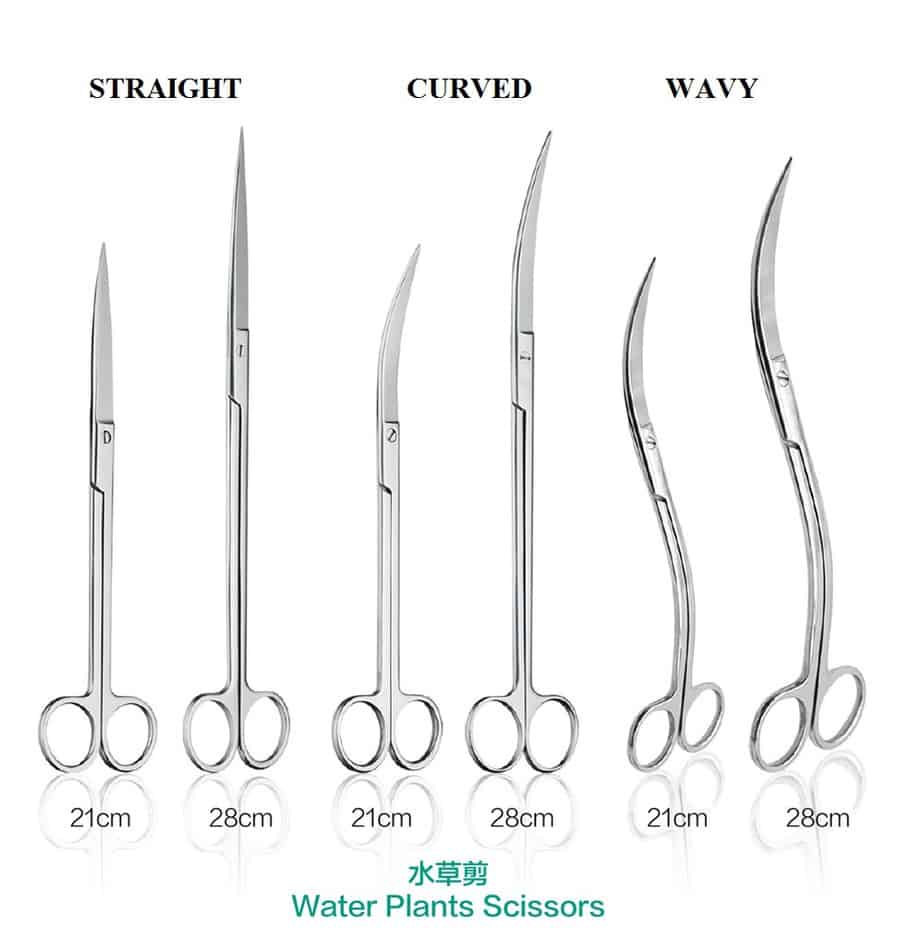 Chihiros Aquatic Plants Scissors (Straight/Curved/Wavy) by ivenbetta